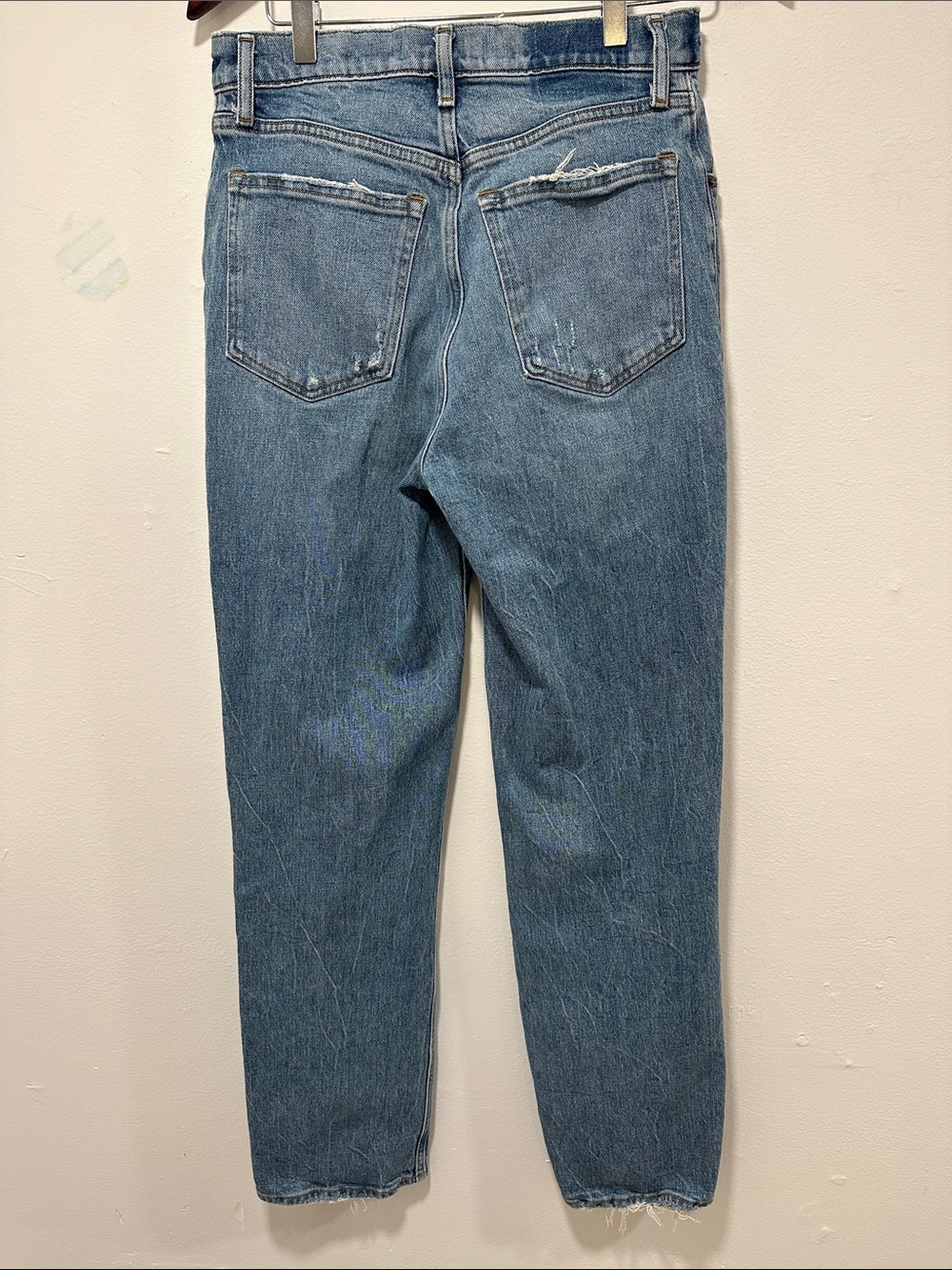 Abercrombie & Fitch Light Blue The ‘90s Straight Ultra High Rise 163 - Picture 4 of 5